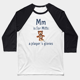 ABC's of Hockey - M Baseball T-Shirt